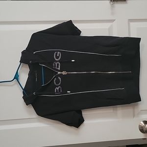 BCBG short sleeve Zipp jacket